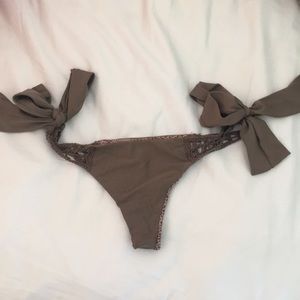 Acacia Swimwear Anini Bottoms in Taupe